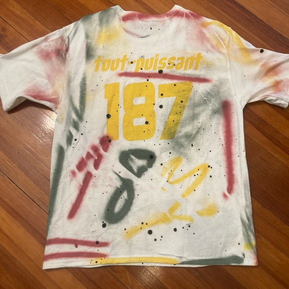 GxFR Pray For Paris Rebirth Mona Lisa T-Shirt Medium Griselda Westside Gunn - Picture 2 of 3